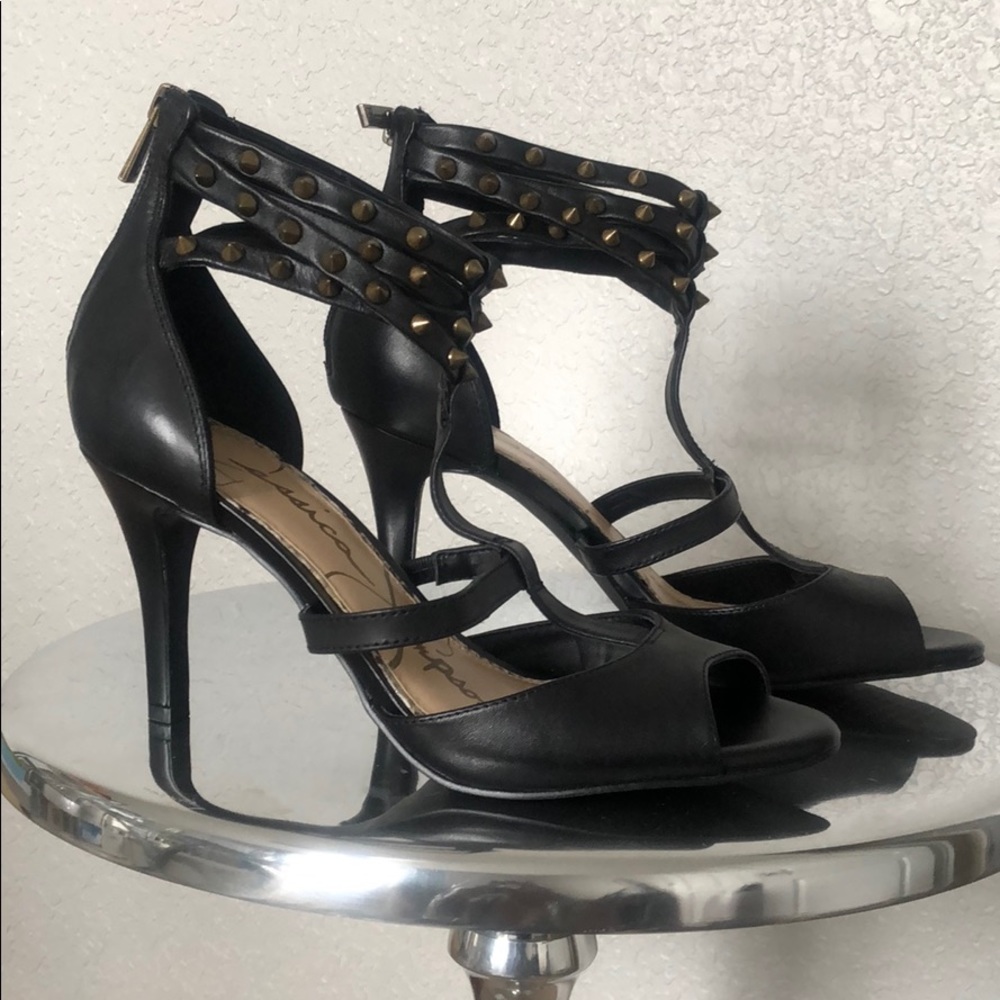 Jessica Simpson Maniah Black studded heel